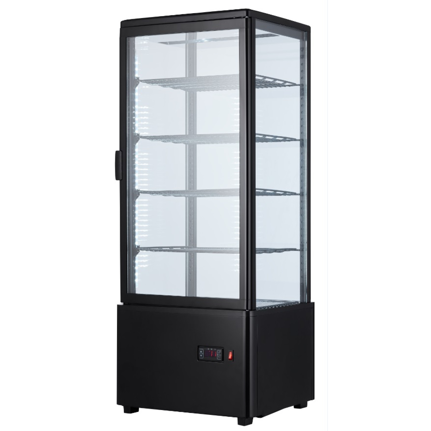 Шафа-вітрина холодильна EWT INOX RT98B black