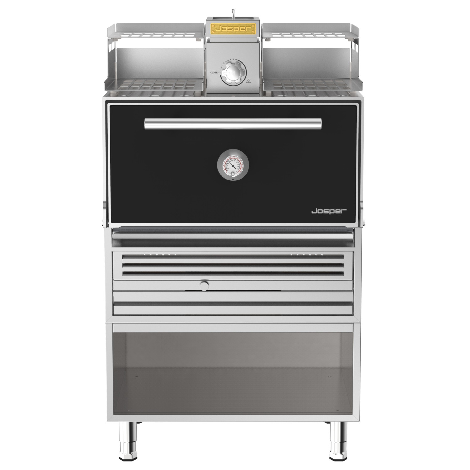 Піч на деревному вугіллі Josper HJX-PRO-M120-WT - C