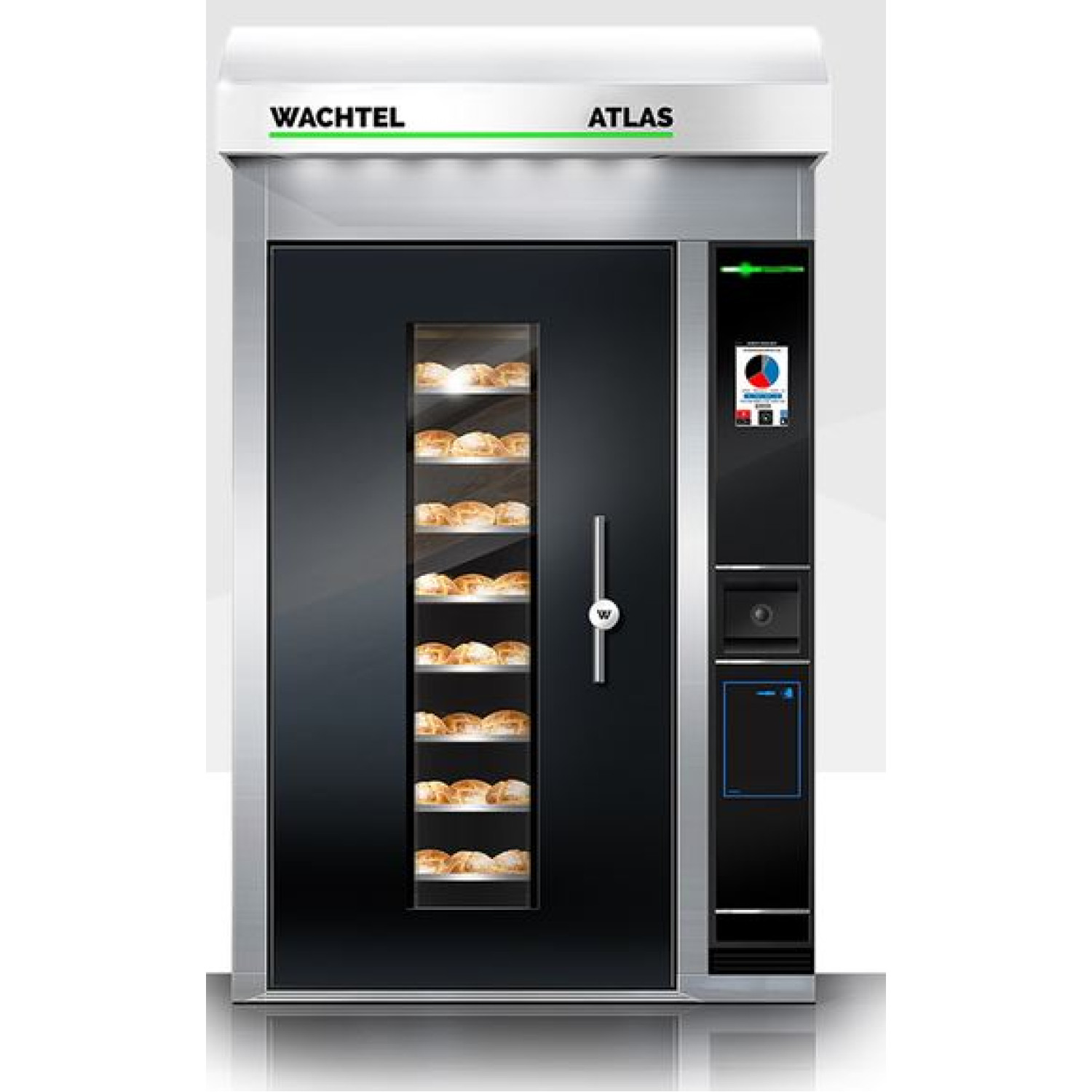 Піч ротаційна ел. Wachtel ATLAS 0.8 XL