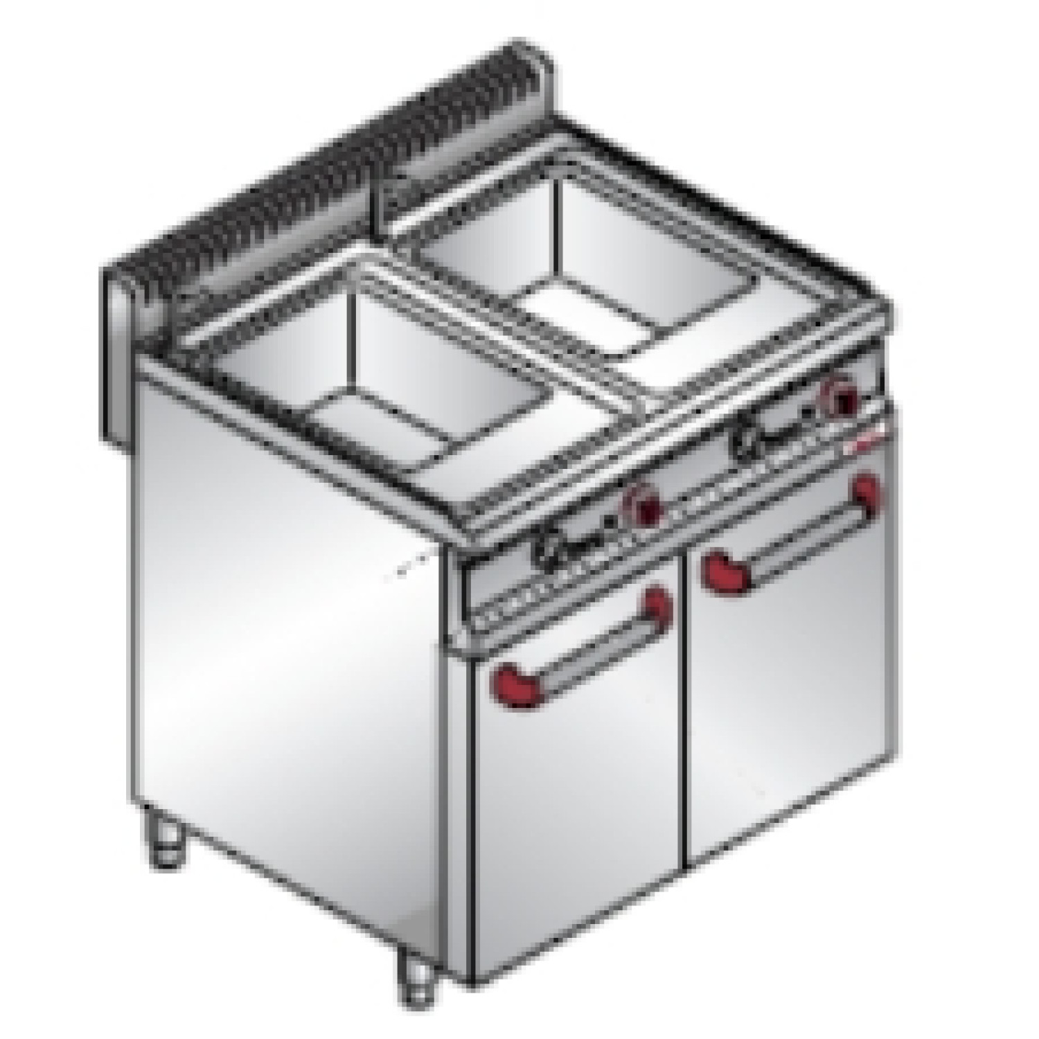 Макароноварка газова Bertos CPG80E