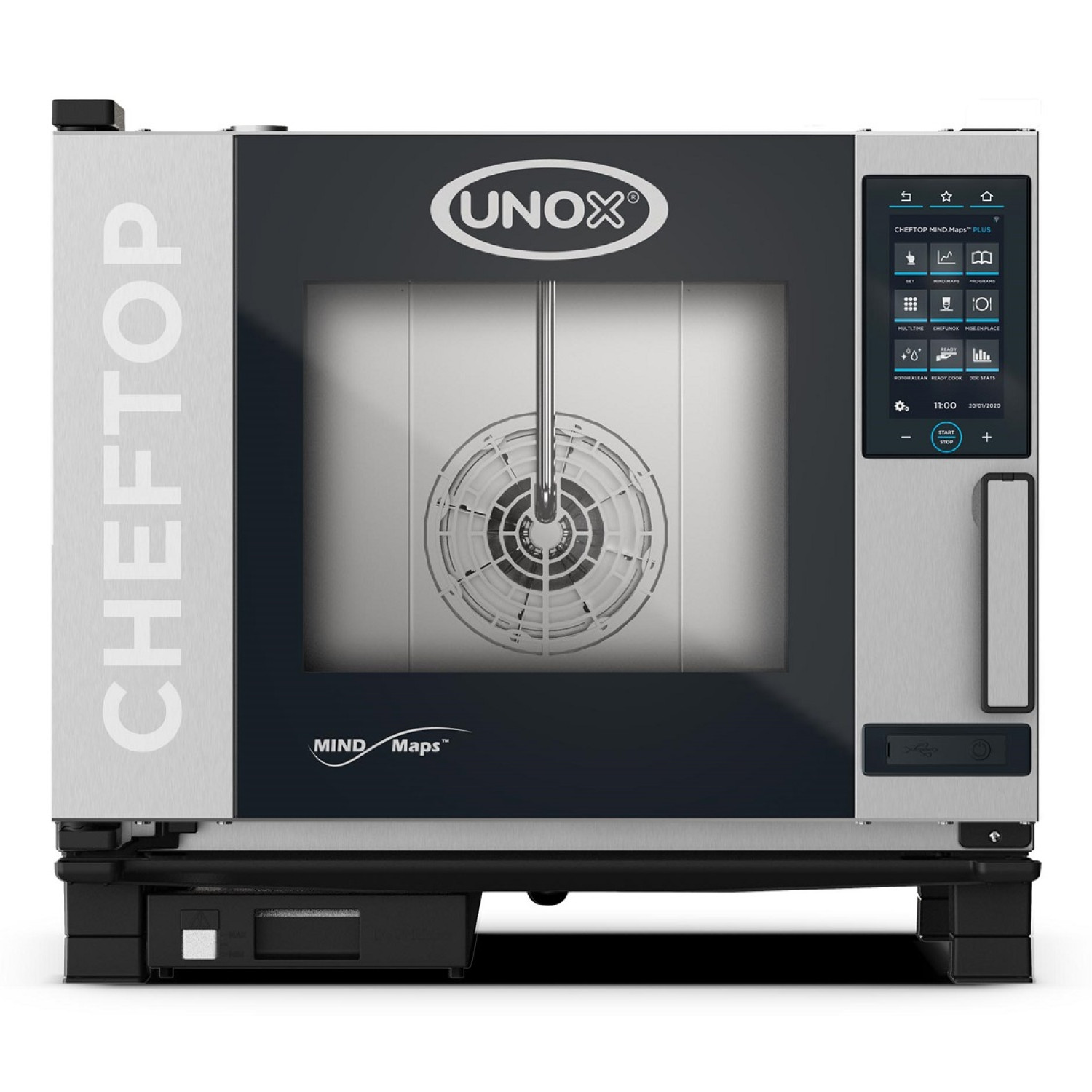 Пароконвектомат Unox XEVC0511GPRM лінія PLUS