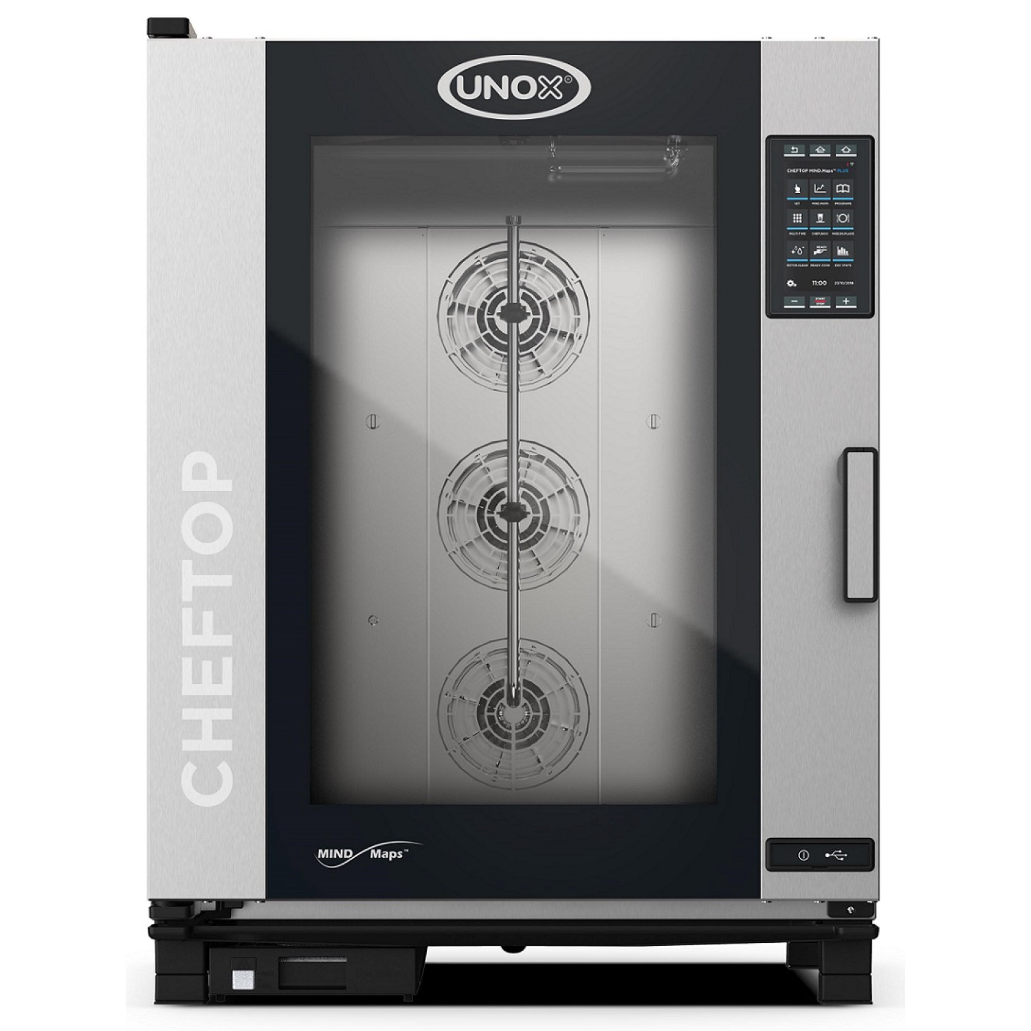 Пароконвектомат Unox XEVC1021GPRM лінія PLUS