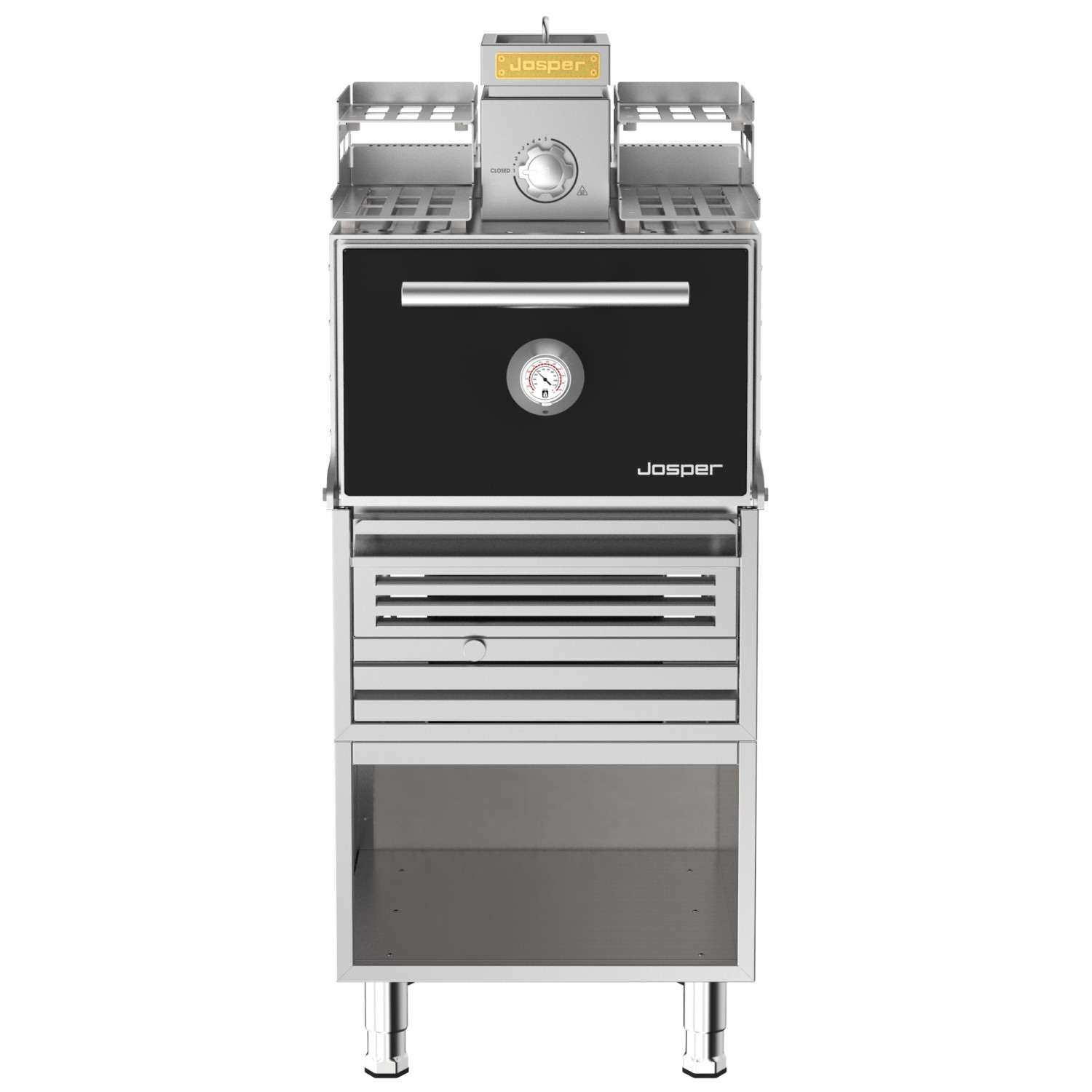 Піч на деревному вугіллі Josper HJX-PRO-S80-WT