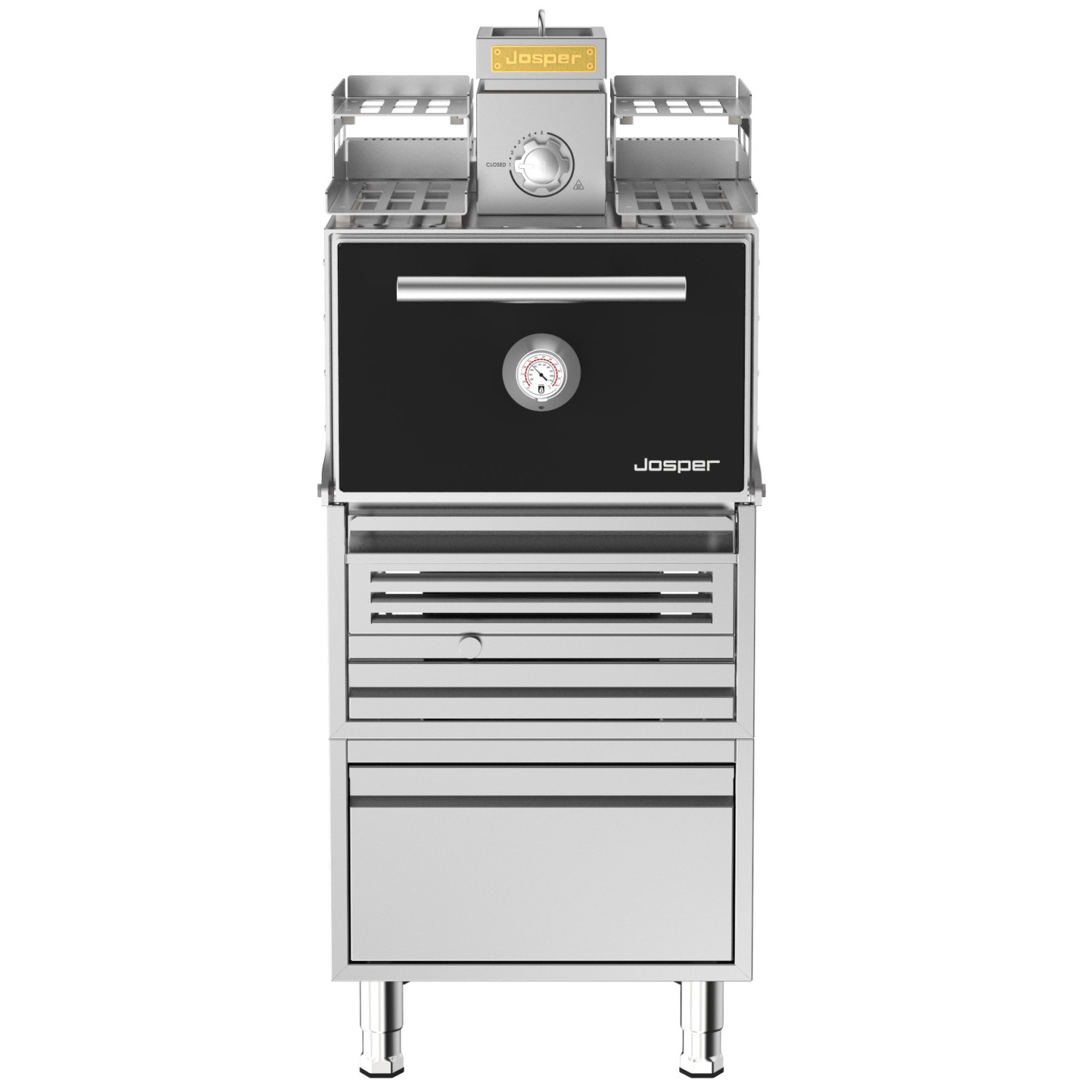 Піч на деревному вугіллі Josper HJX-PRO-S80-WTD