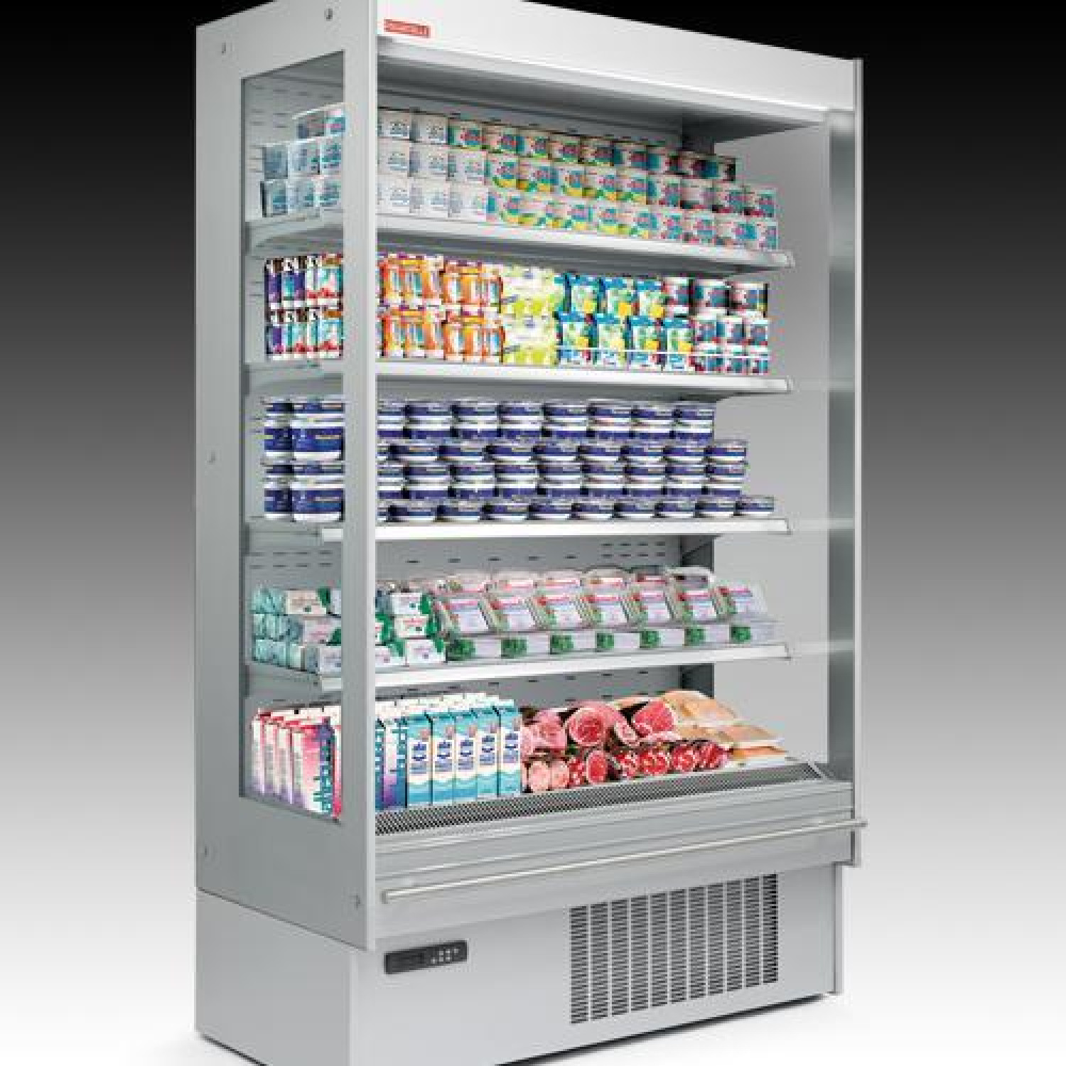 Вітрина холодильна Oscartielle DIONE GE L260+MIRR L/R+SHELF LED