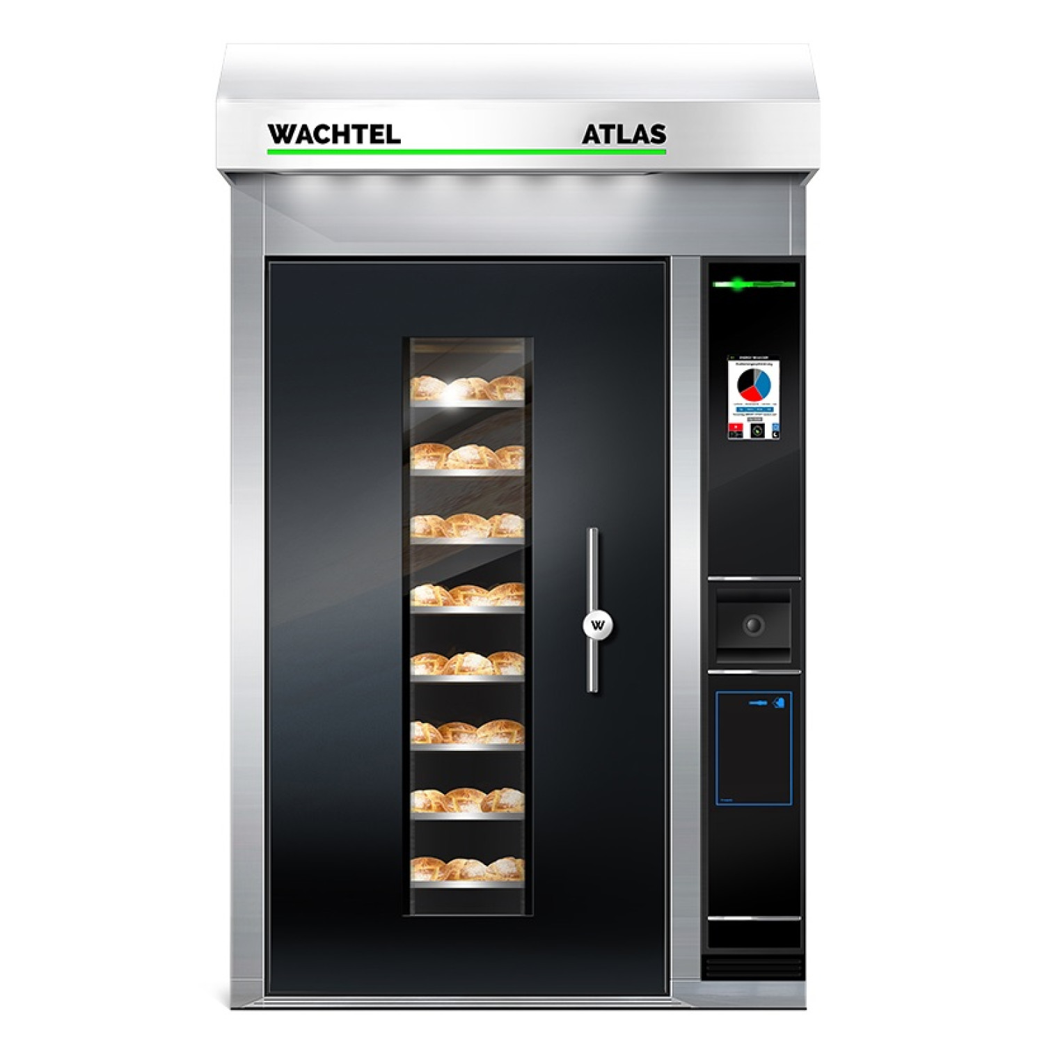 Піч ротаційна ел. Wachtel Atlas 0.8S