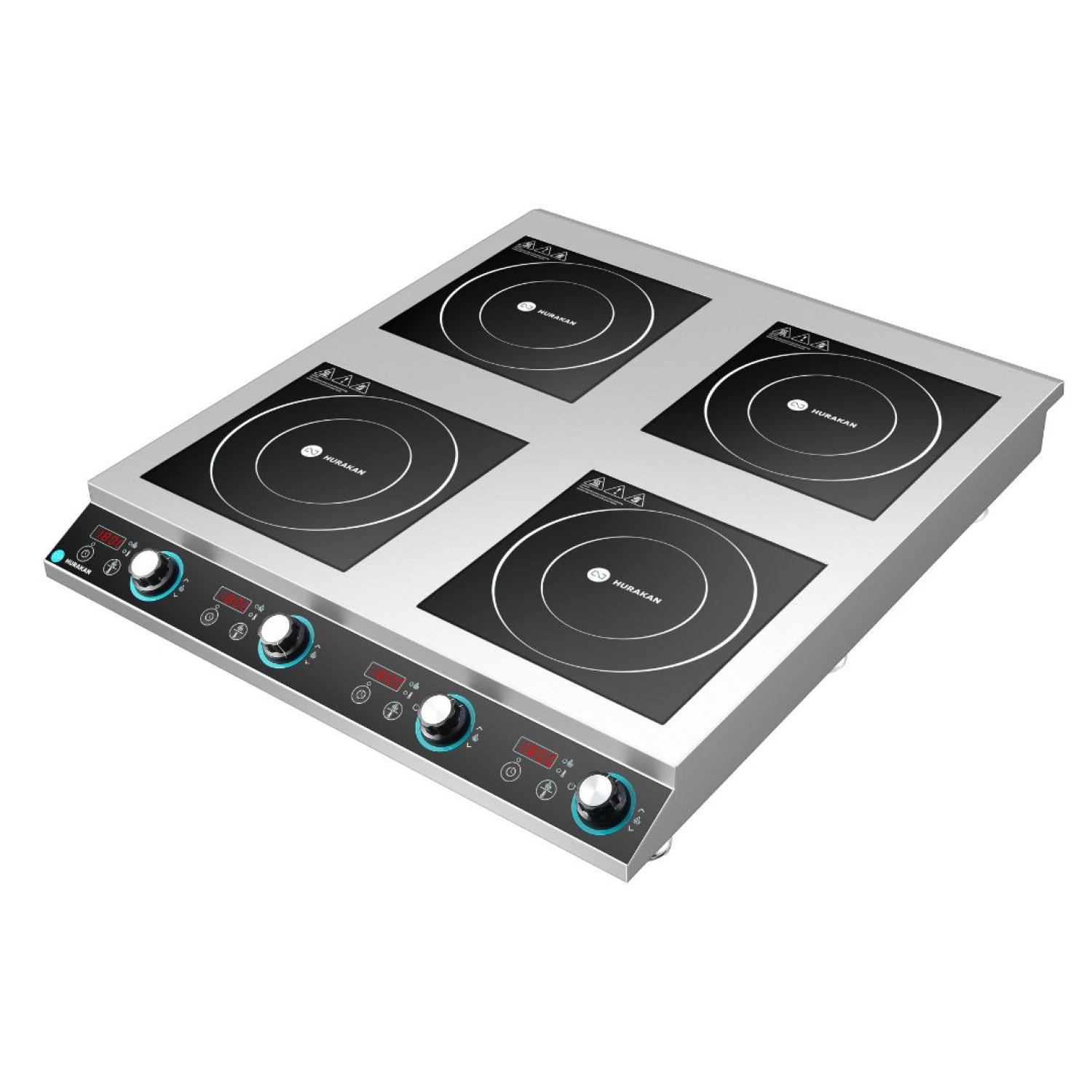 ПЛИТА ІНДУКЦІЙНА HURAKAN HKN-ICF35Dx47 4-Х КОНФОРОЧНА, 14000W