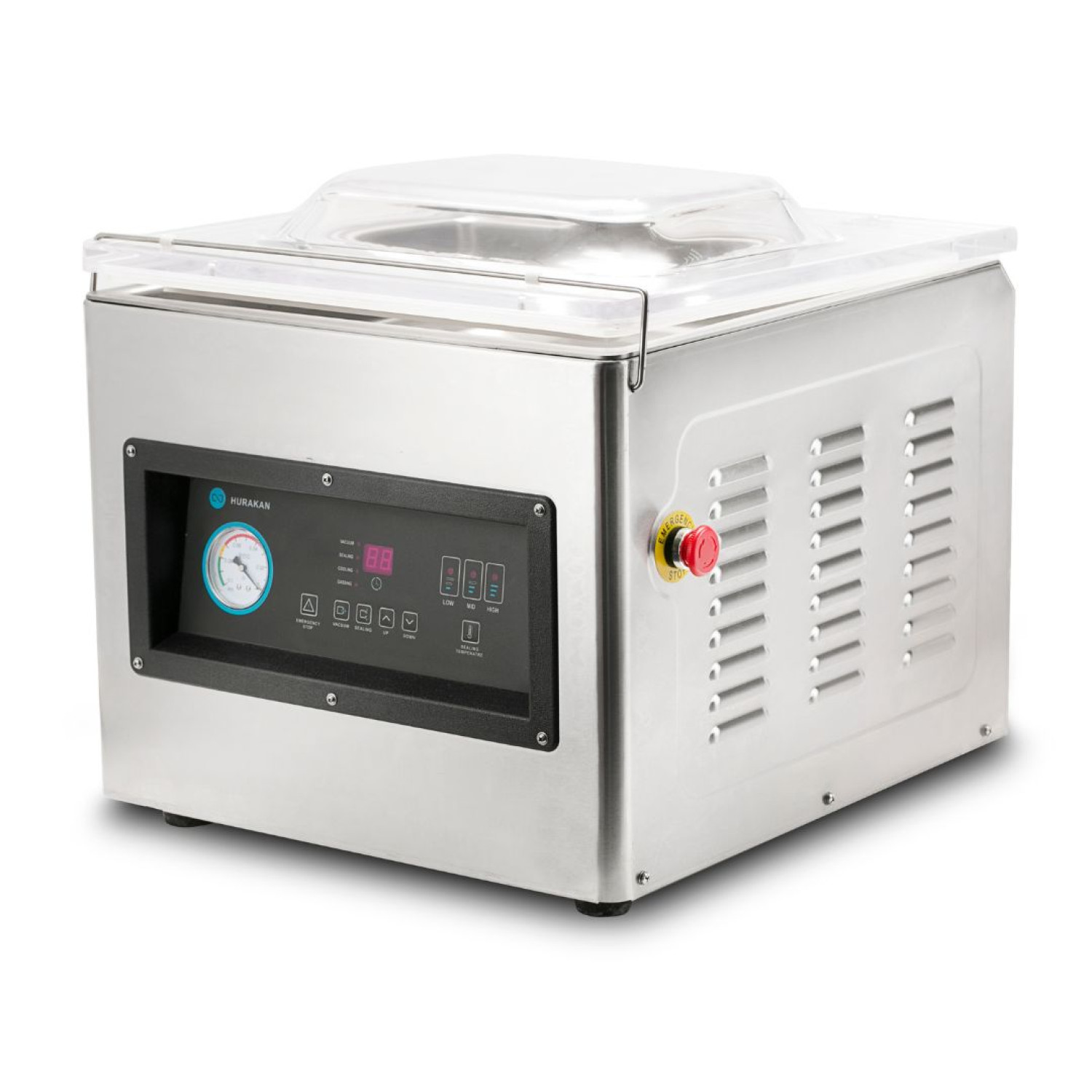ВАКУУМНИЙ ПАКУВАЛЬНИК HURAKAN HKN-VAC400, 390 ММ ПЛАНКА