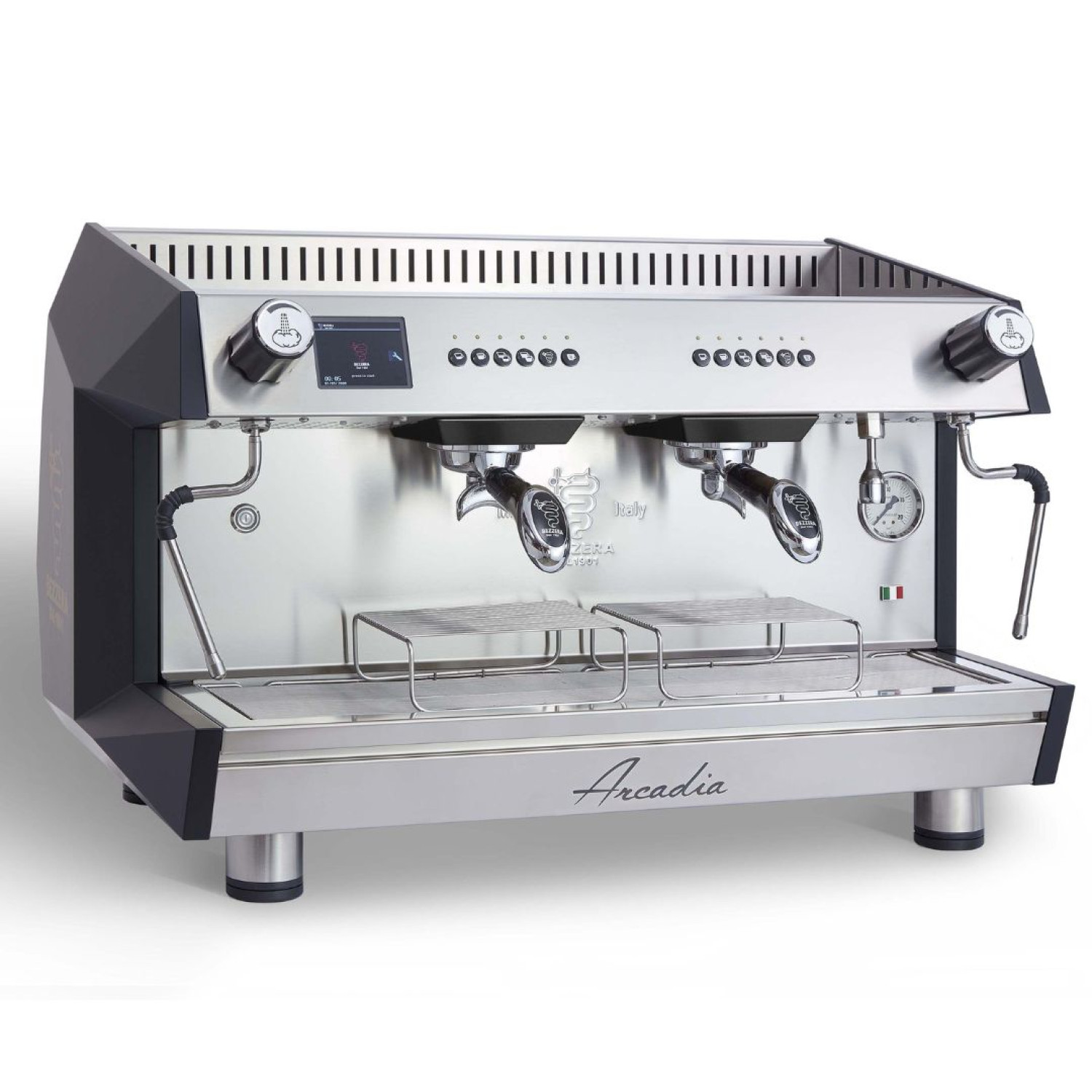 Кавоварка BEZZERA двохпостова автоматична ARCADIA DE/BLACK ARCA1DE2NG3