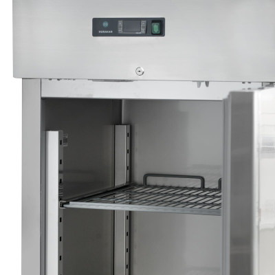Шафа холодильна HURAKAN HKN-GX650TN INOX 650 л