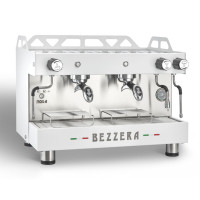 Кавоварка BEZZERA двохпостова автоматична MODA DE/WHITE