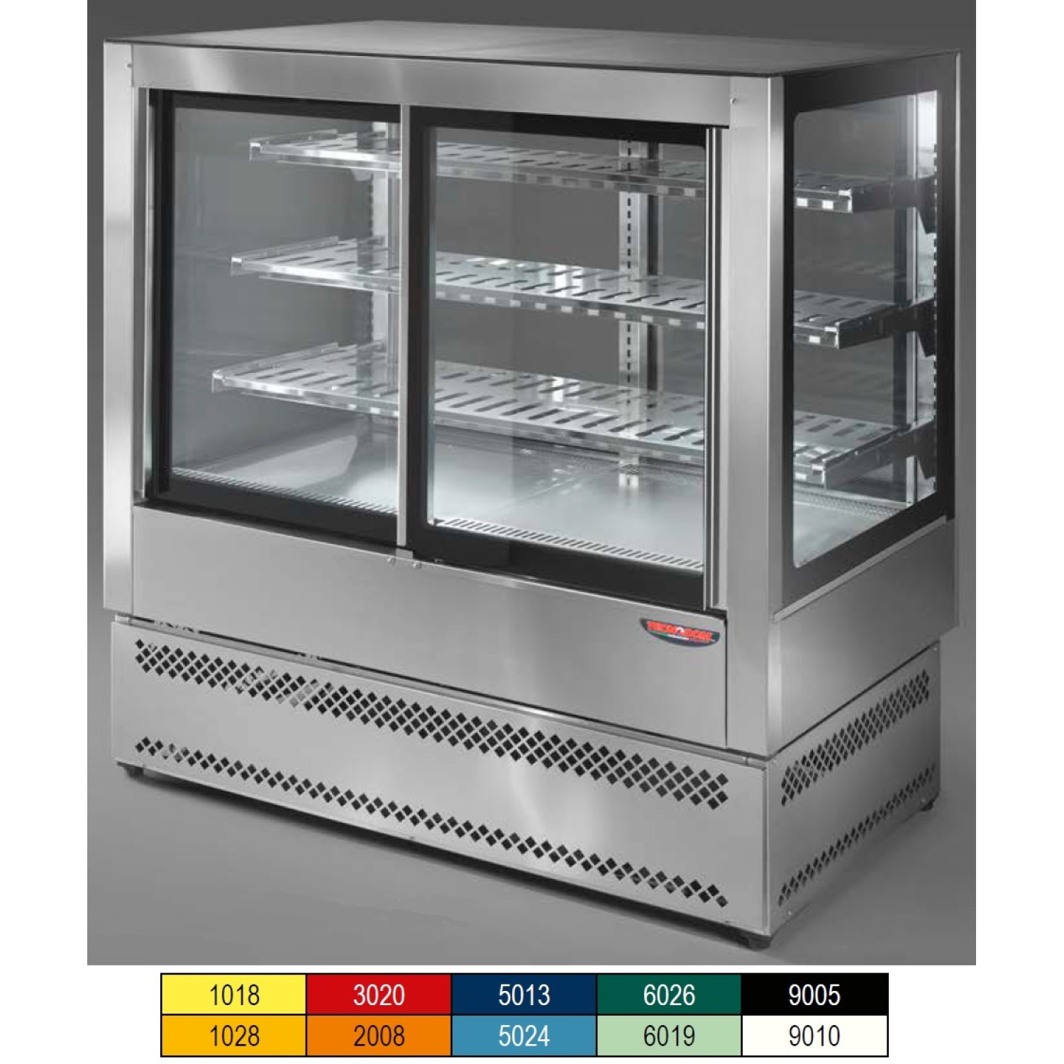 Вітрина теплова Tecnodom EVOKLHOT490V