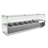 Вітрина для топінгу REEDNEE VRX1400/330FG