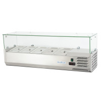 Вітрина холодильна для топінгу GoodFood GF-VRX1200/330-H6C