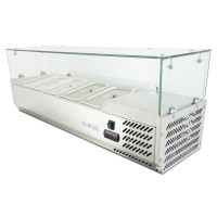 Вітрина холодильна для топінгу GoodFood GF-VRX1200/330-H6C