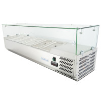 Вітрина холодильна для топінгу GoodFood GF-VRX1500/380-H6C