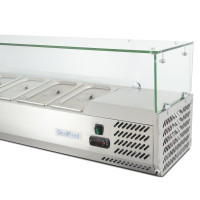 Вітрина холодильна для топінгу GoodFood GF-VRX2000/380-H6C