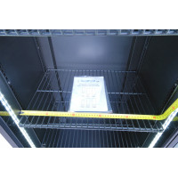 Шафа холодильна для напоїв GoodFood BC360BB2LED чорна-чорна