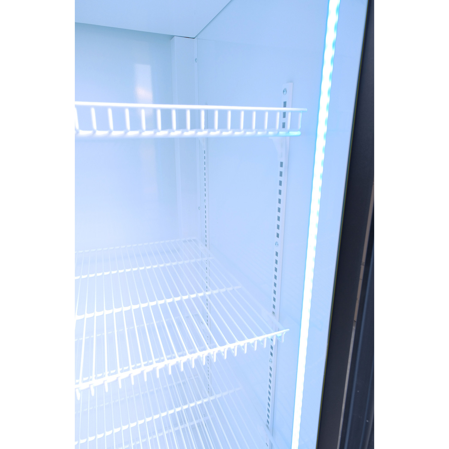 Шафа холодильна для напоїв GoodFood BC480BW2LED чорна-біла