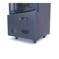 Шафа холодильна для напоїв GoodFood BC160NBB2LED чорна-чорна