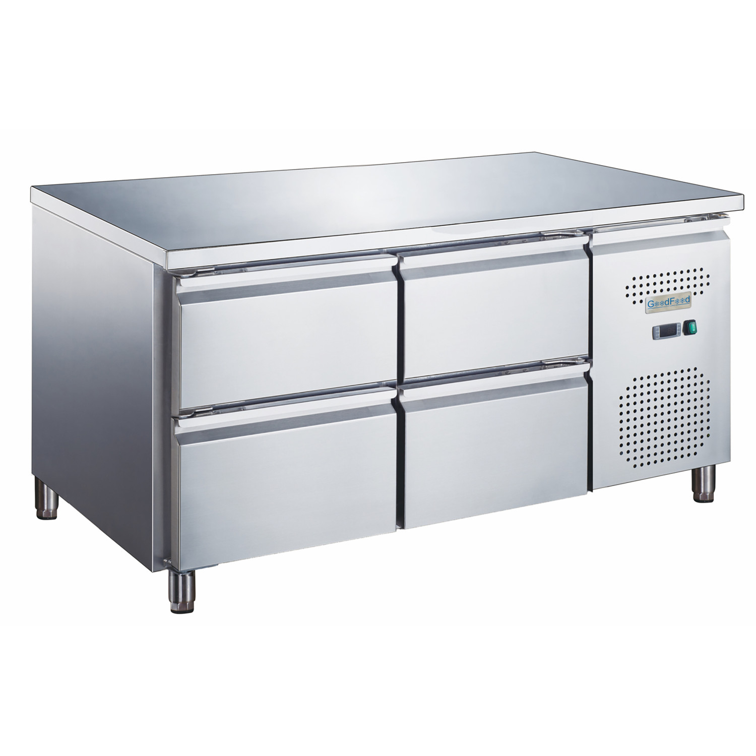 Стіл холодильний GoodFood GF-GN2140TN-HC чотири шухляди