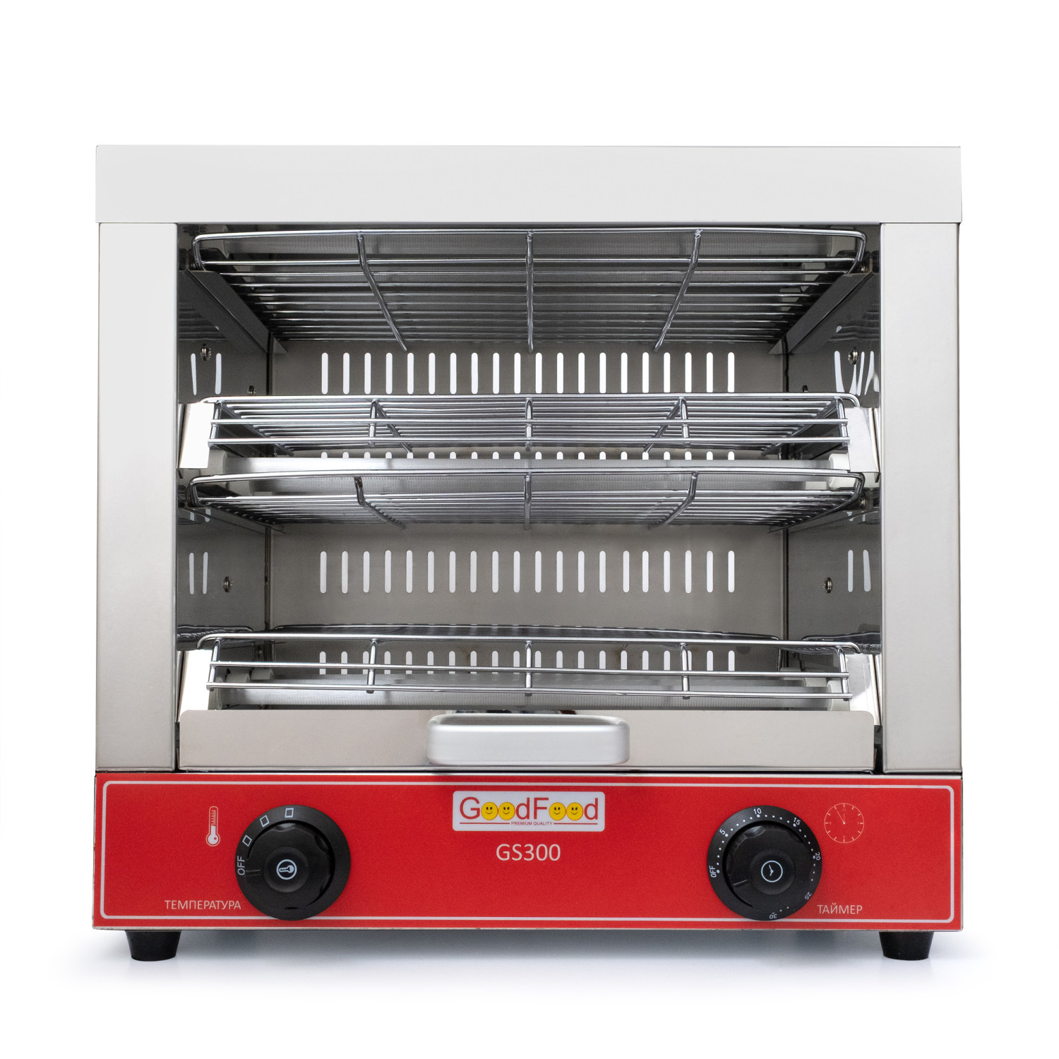Гриль саламандра електричний GoodFood GS300 DOUBLE