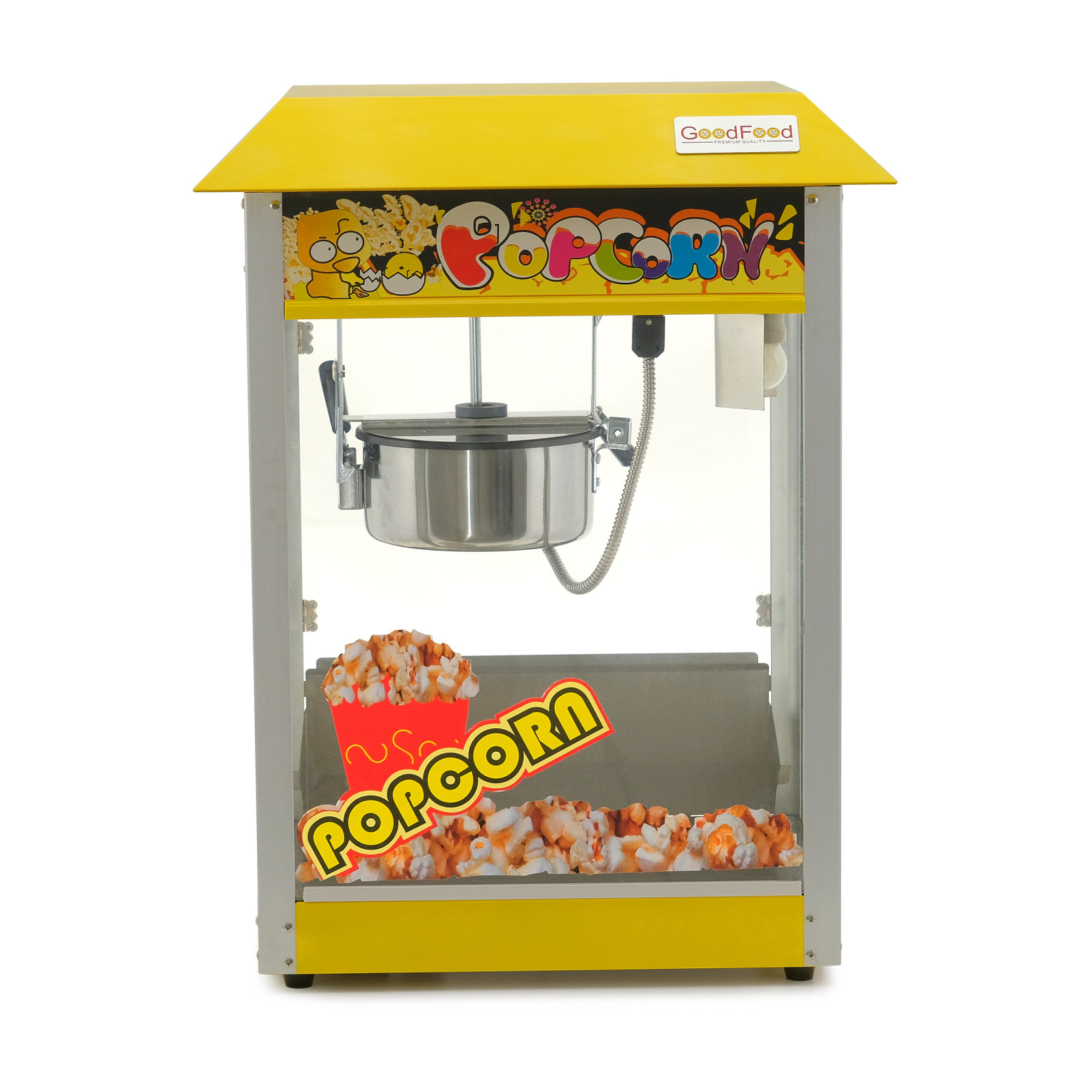 Апарат для приготування поп-корну GoodFood PCM-826Y YELLOWCORN