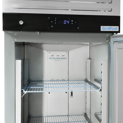 Шафа морозильна однодверна GoodFood GF-SNACK400BTS-HC