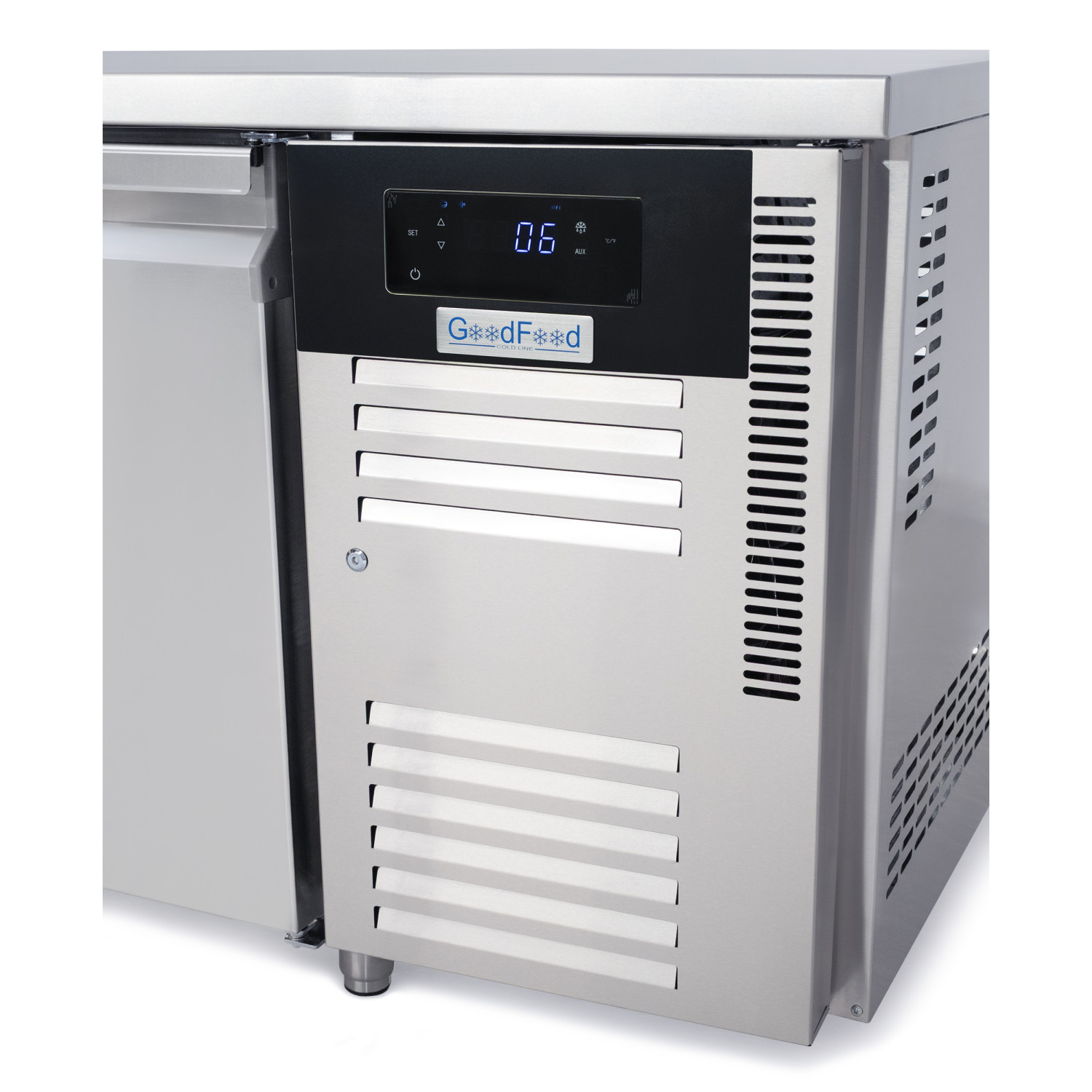 Стіл морозильний чотиридверний GoodFood GF-GN4100BTS-HC