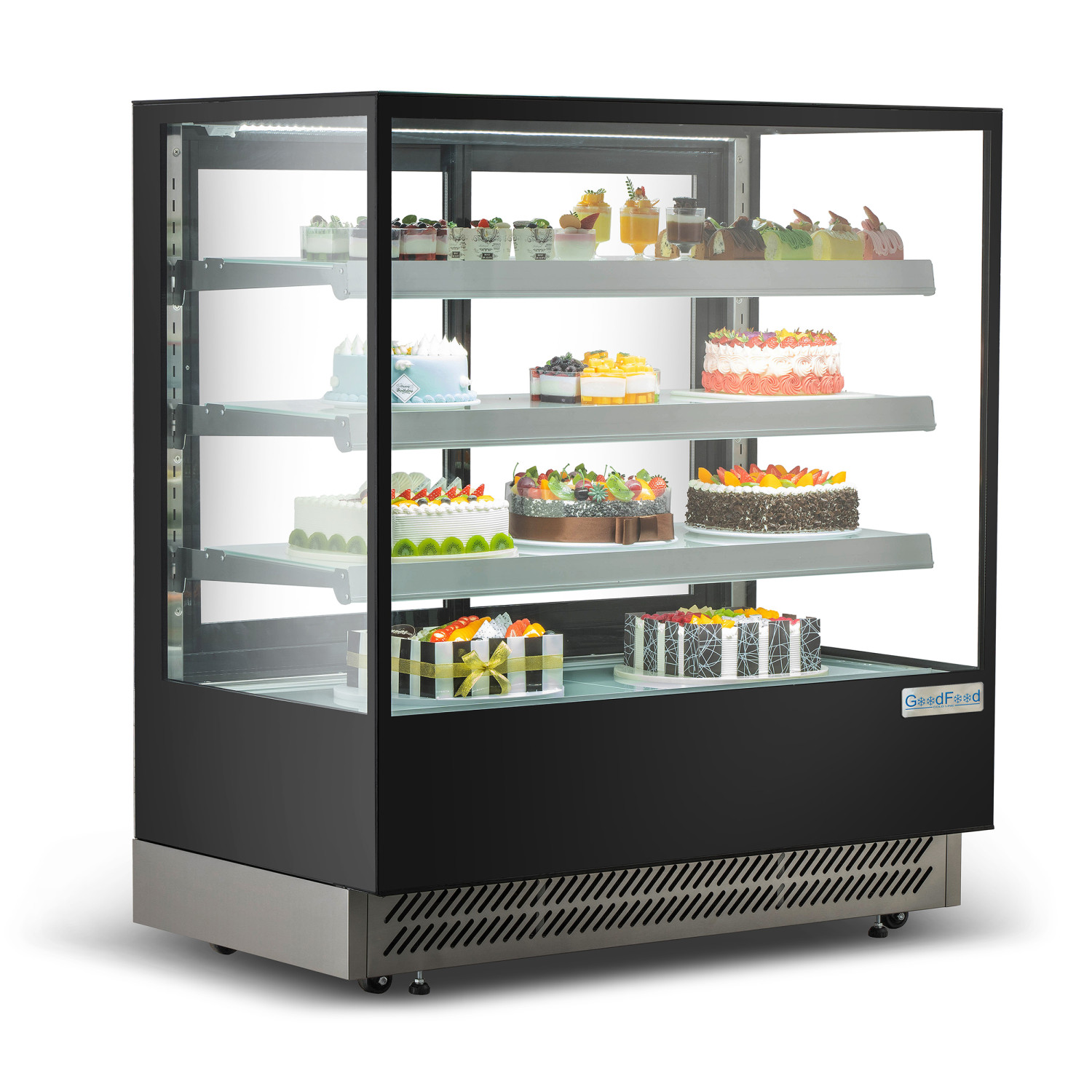Вітрина холодильна GoodFood FW500 чорна