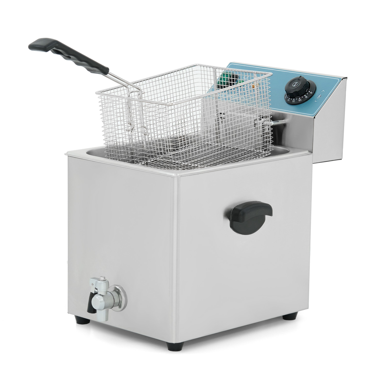 Фритюрниця електрична GoodFood EF8T BLUE із краном