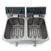 Фритюрниця електрична GoodFood EF88T BLACK із краном