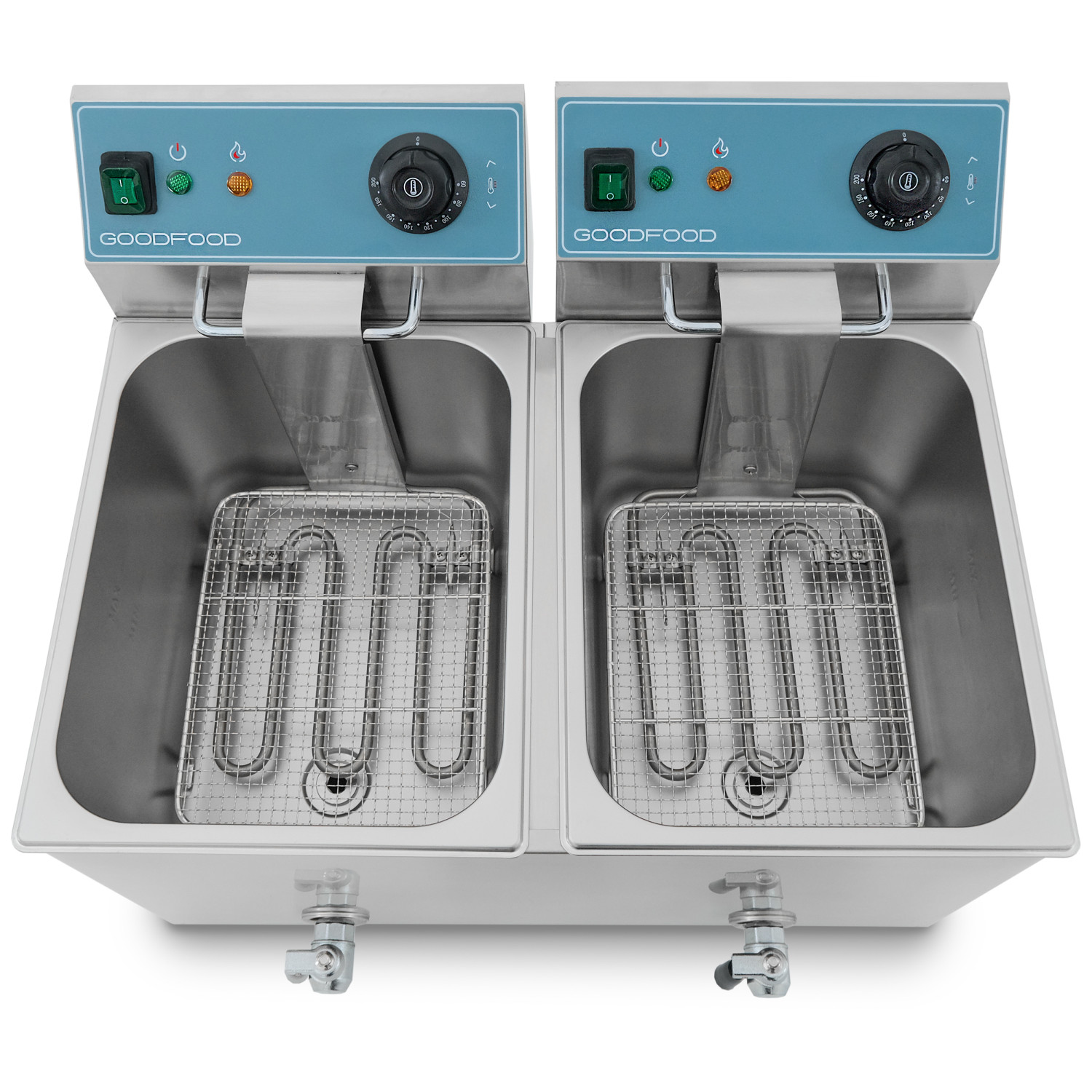 Фритюрниця електрична GoodFood EF88T BLUE із краном