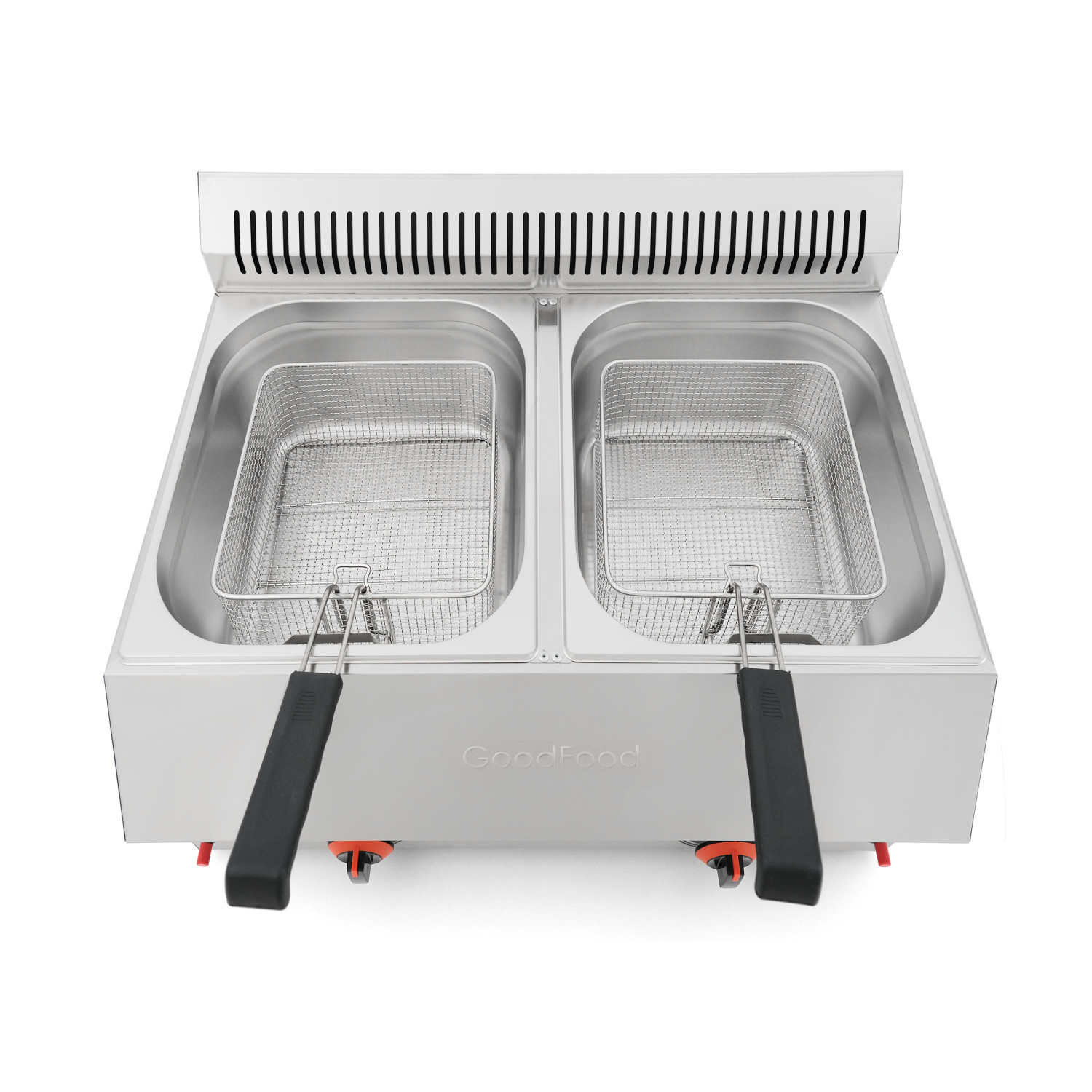Фритюрниця газова GoodFood GF66 LPG 6+6 літрів