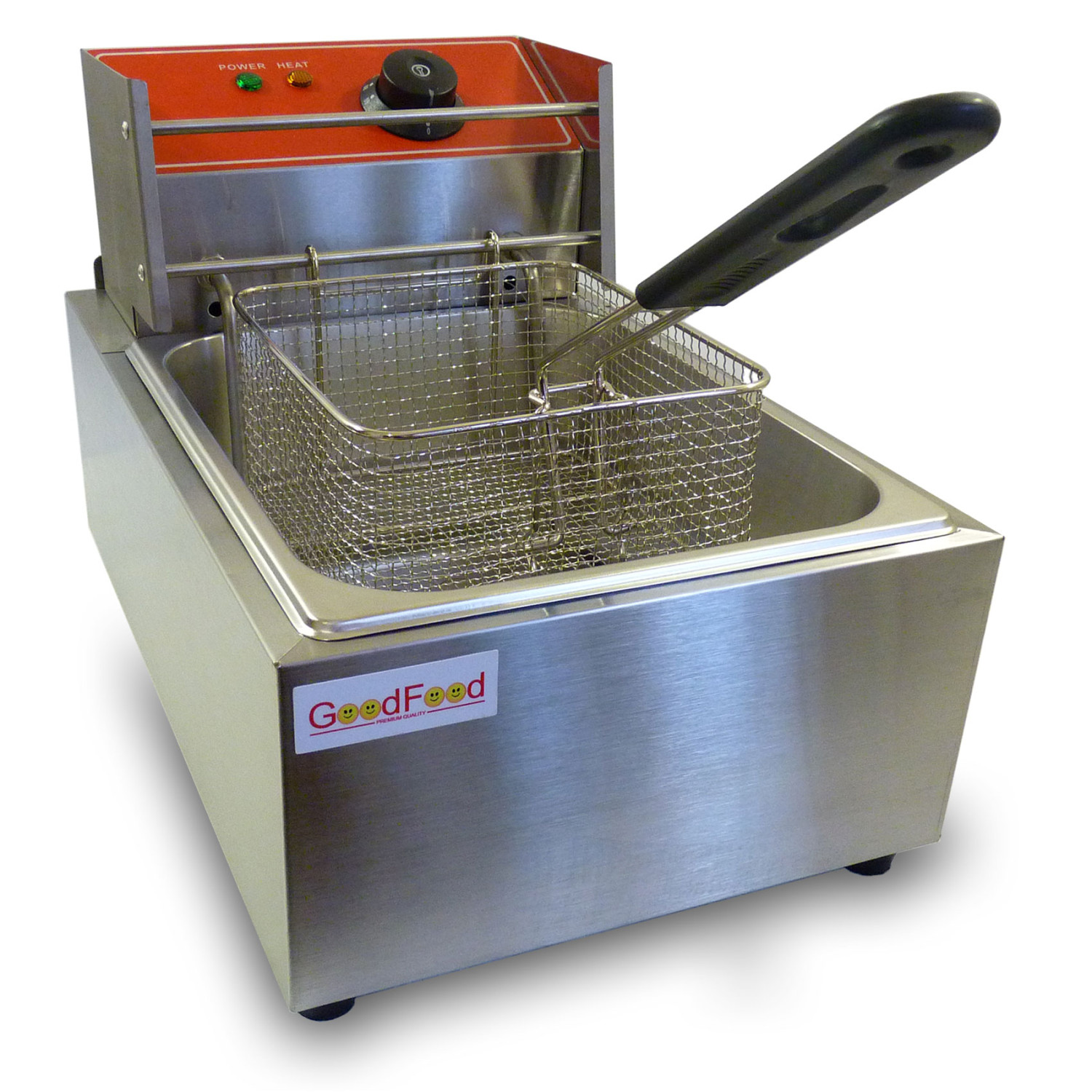 Фритюрниця електрична професійна GoodFood EF6 RED