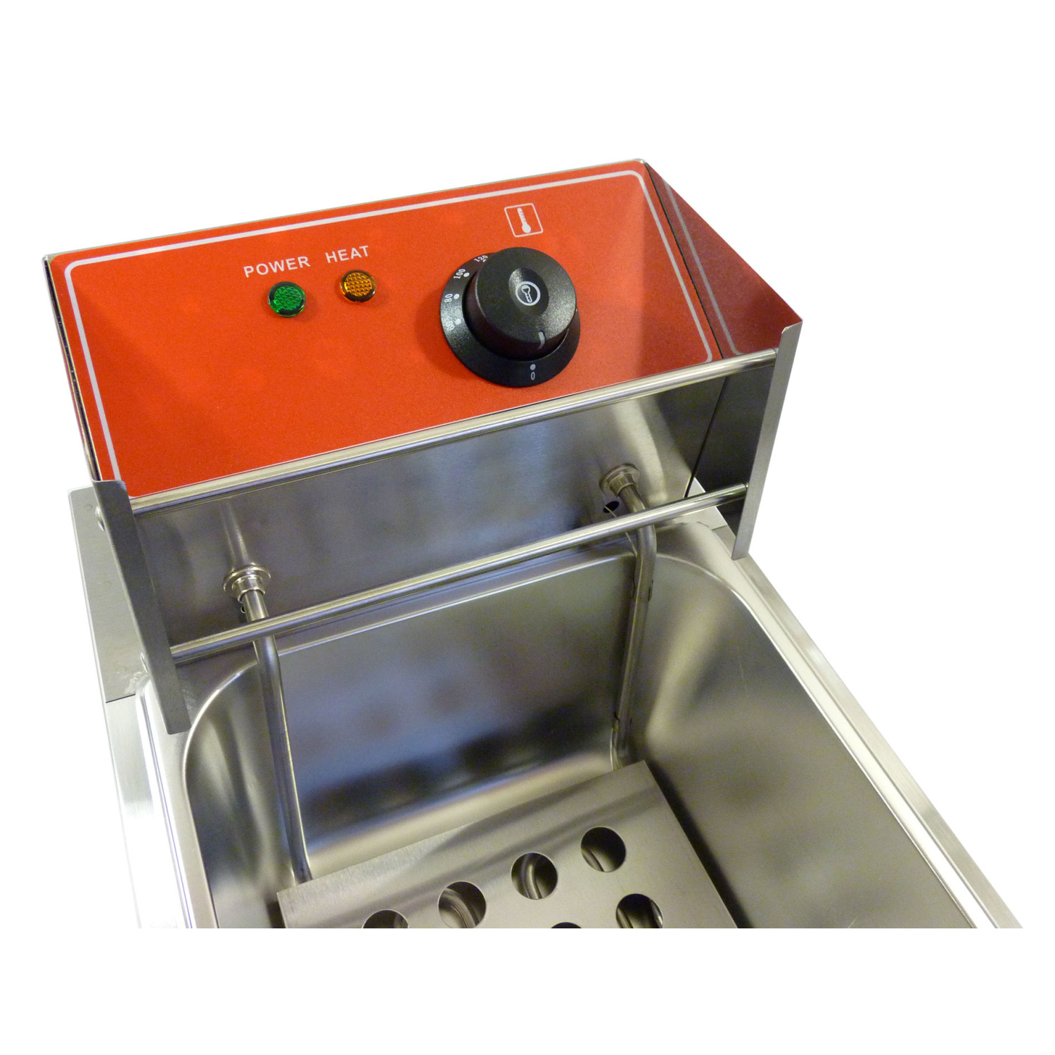 Фритюрниця електрична професійна GoodFood EF6 RED