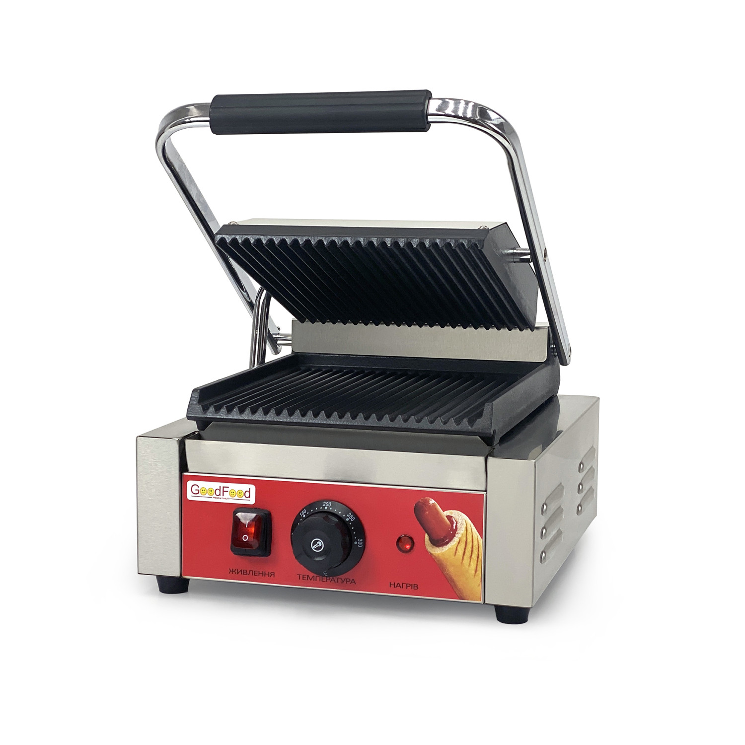 Гриль контактний  GoodFood ECG10 Panini RED
