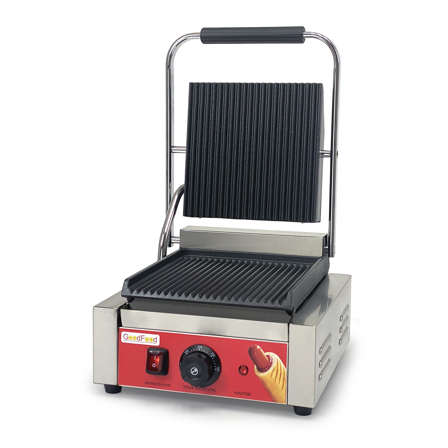 Гриль контактний  GoodFood ECG10 Panini RED