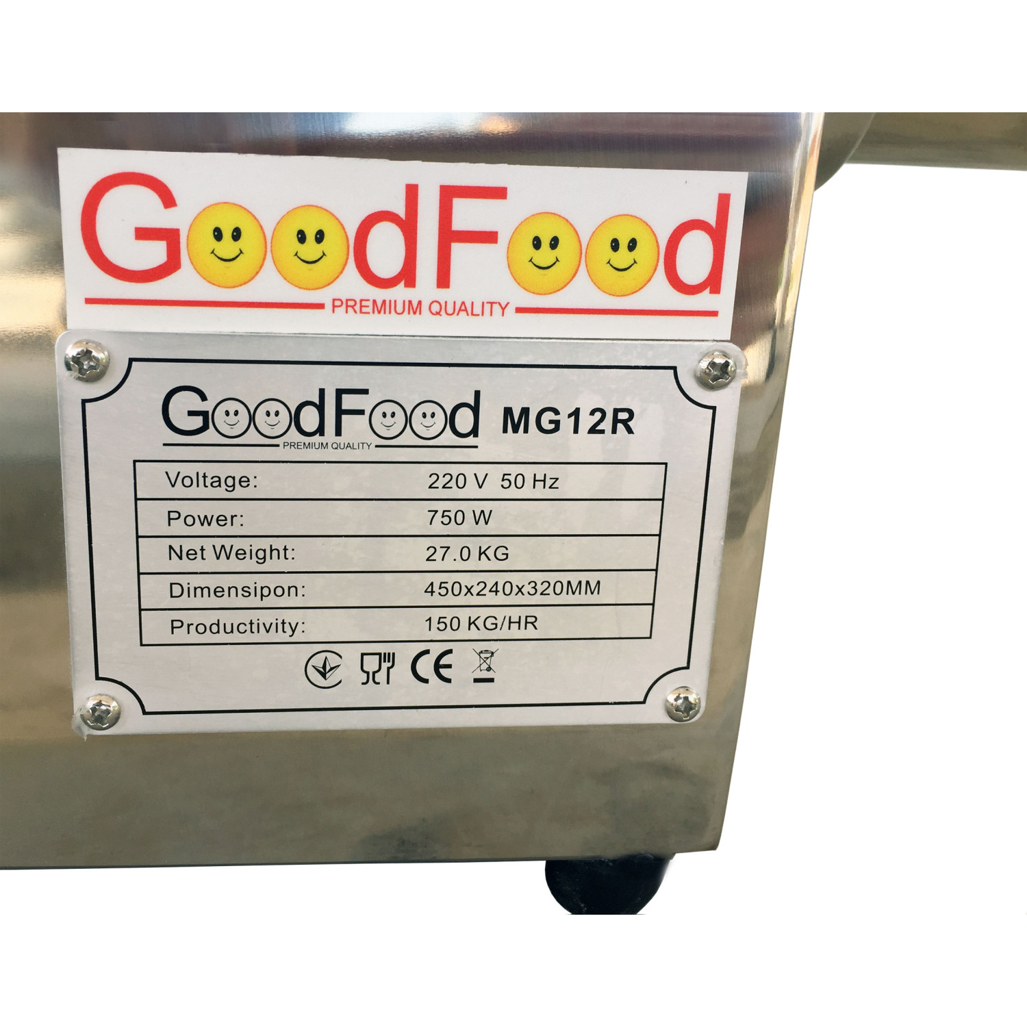 М'ясорубка GoodFood MG12R  Reverse