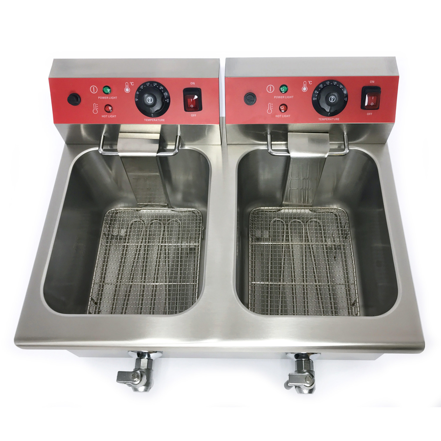 Фритюрниця електрична GoodFood EF12A2 з краном
