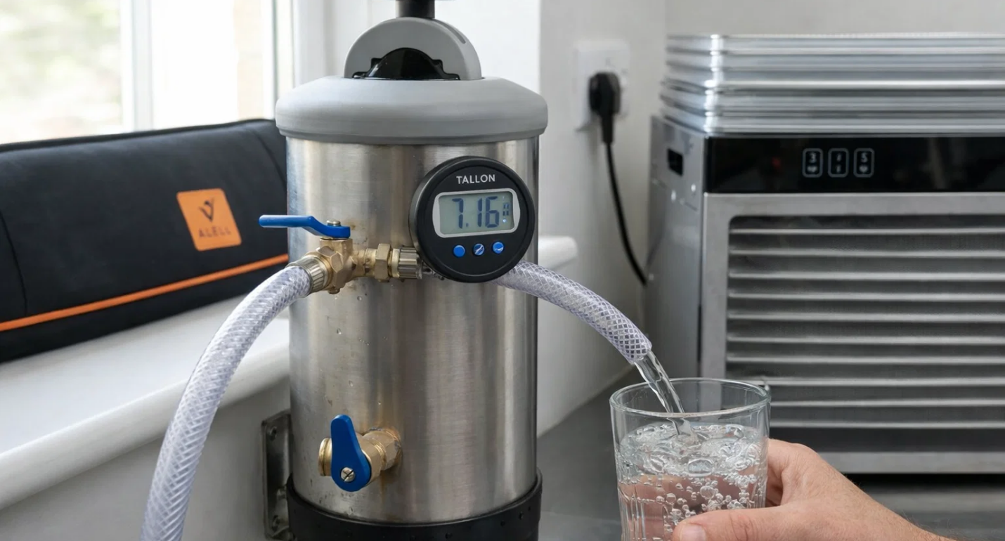 Пом'якшувачі води: 5 л смоли vs 10 л смоли — розрахунок для пекарні